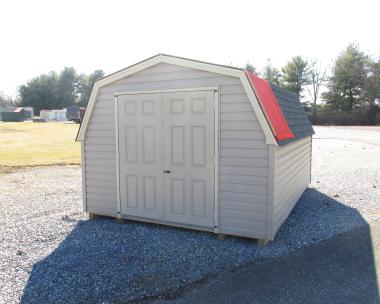 10x14 VINYL MADISON MINI BARN AT PINE CREEK STRUCTURES IN YORK, PA.