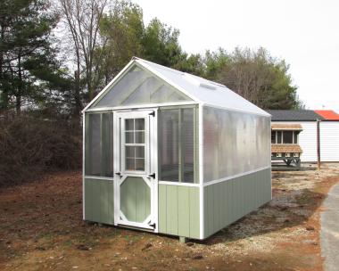 8X12 LP GREEN HOUSE AT PINE CREEK STRUCTURES IN YORK, PA.